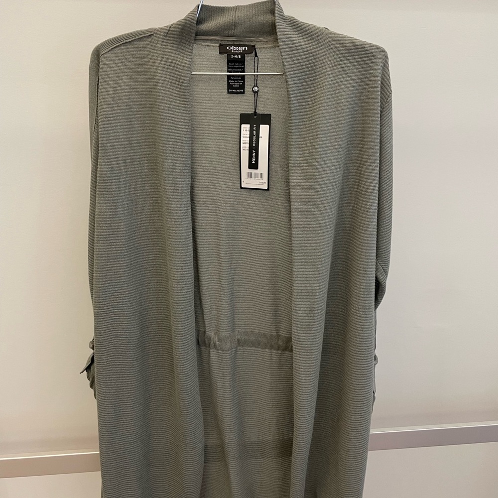 Olsen Europe Long Cardigan Sweater *NWT*